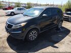 2016 Kia Sportage Lx Черный vin: KNDPB3AC2G7859501