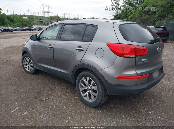 KNDPB3AC4G7837757 2016 KIA SPORTAGE Серый Задняя левая четверть