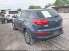 2016 Kia Sportage Lx Blue vin: KNDPB3AC4G7872475
