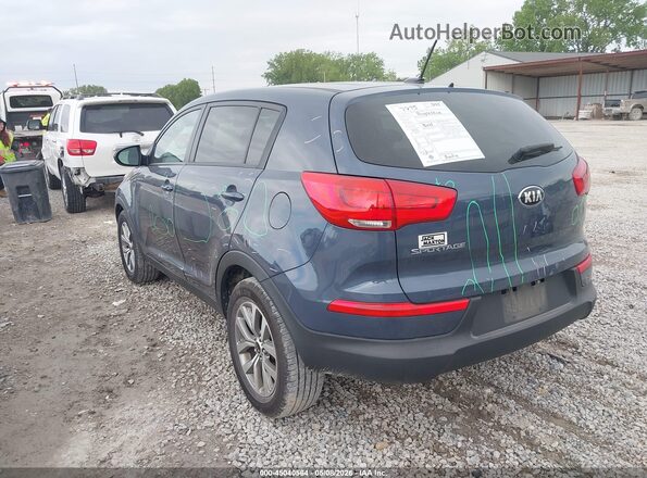 KNDPB3AC4G7872475 2016 KIA SPORTAGE Blue Tył lewy