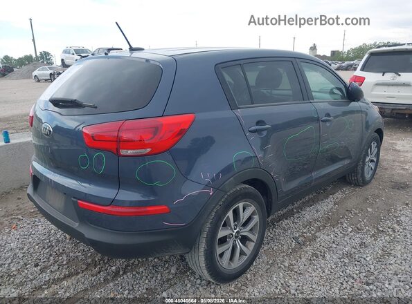 KNDPB3AC4G7872475 2016 KIA SPORTAGE Blue Tył prawy