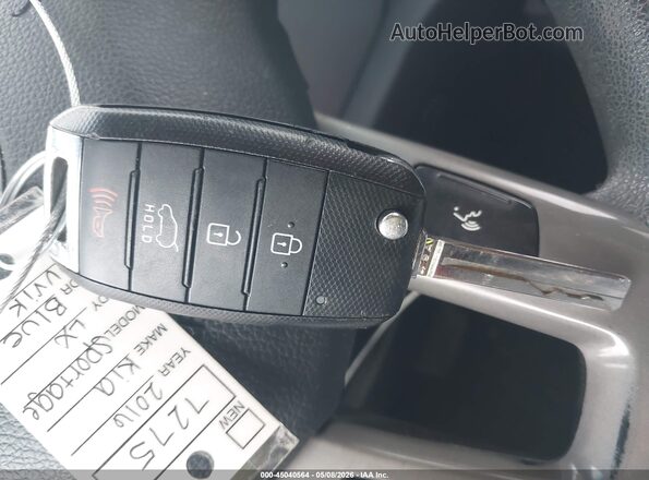 KNDPB3AC4G7872475 2016 KIA SPORTAGE Blue Widok deski rozdzielczej