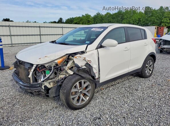 KNDPB3AC4G7875568 2016 KIA SPORTAGE Белый Передняя левая четверть