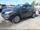 2016 Kia Sportage Lx Black vin: KNDPB3AC6G7795902