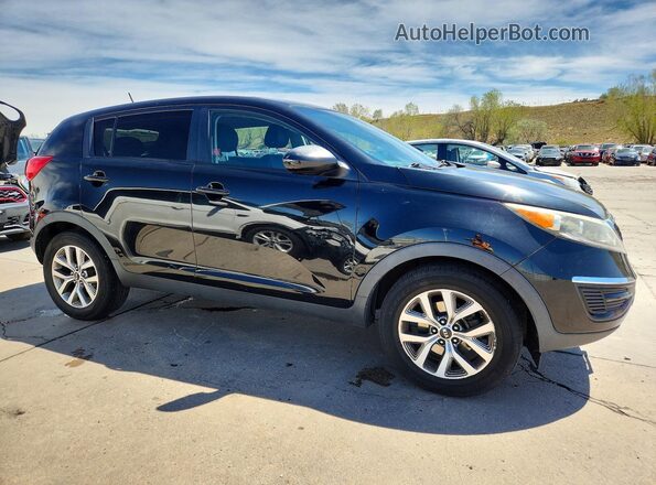 KNDPB3AC9G7810845 2016 KIA SPORTAGE Черный Передняя правая четверть