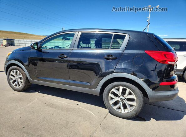 KNDPB3AC9G7810845 2016 KIA SPORTAGE Черный Задняя левая четверть