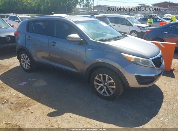 KNDPBCAC0G7845905 2016 KIA SPORTAGE Серый Передняя правая четверть
