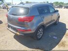 2016 Kia Sportage Lx Серый vin: KNDPBCAC0G7845905
