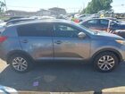 2016 Kia Sportage Lx Серый vin: KNDPBCAC0G7845905