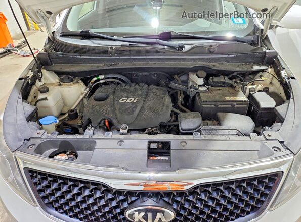 KNDPBCAC1G7835190 2016 KIA SPORTAGE Белый Вид подкапотного пространства