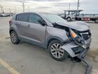 2016 Kia Sportage Lx Gray vin: KNDPBCAC1G7844780