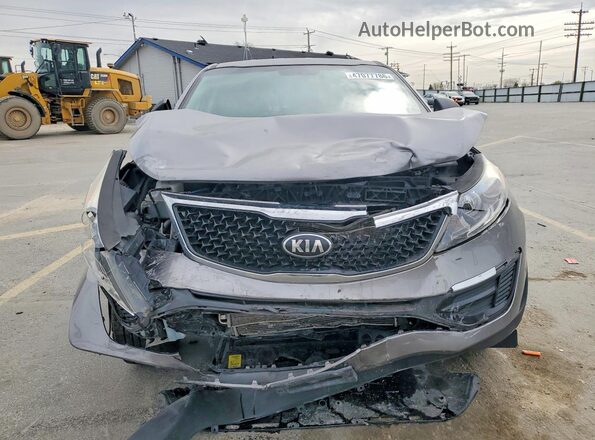 KNDPBCAC1G7844780 2016 KIA SPORTAGE Gray Вид спереду