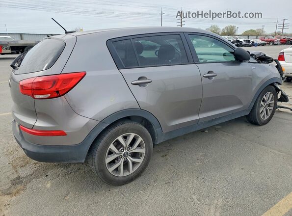 KNDPBCAC1G7844780 2016 KIA SPORTAGE Gray Задня права чверть