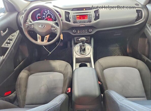 KNDPBCAC1G7871591 2016 KIA SPORTAGE Gray წინა პანელის ხედი