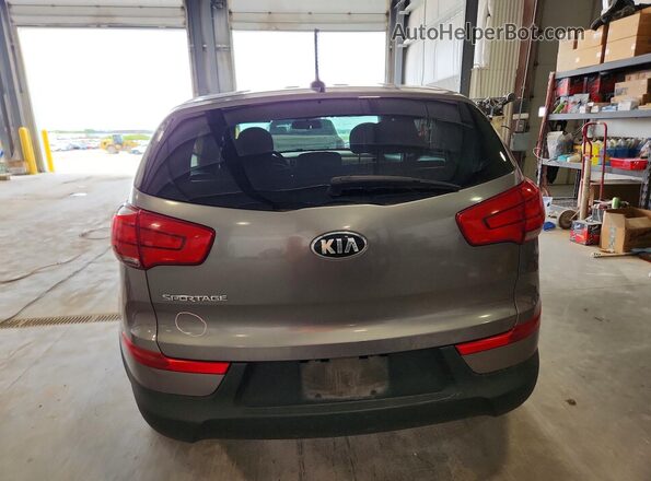 KNDPBCAC1G7871591 2016 KIA SPORTAGE Gray უკანა ხედი