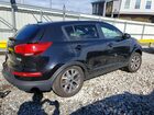 2016 Kia Sportage Lx Black vin: KNDPBCAC3G7829584