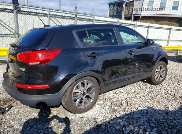 KNDPBCAC3G7829584 2016 KIA SPORTAGE Black Tył prawy