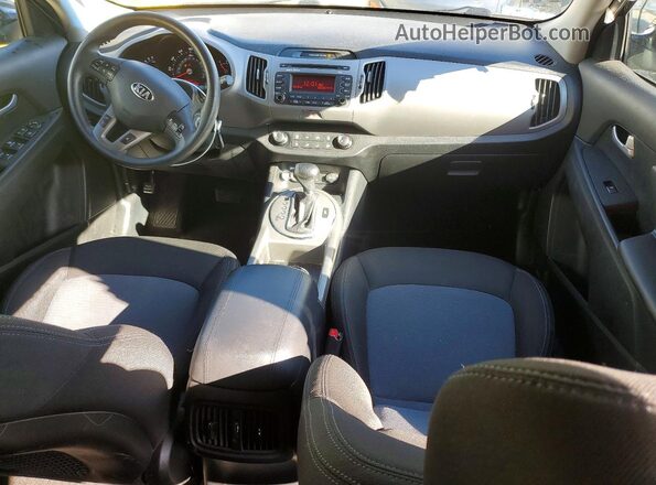 KNDPBCAC3G7829584 2016 KIA SPORTAGE Black Widok deski rozdzielczej