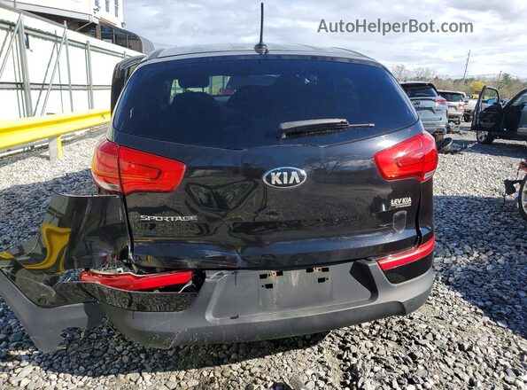 KNDPBCAC3G7829584 2016 KIA SPORTAGE Black Widok z tyłu