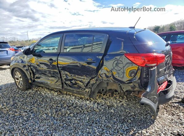 KNDPBCAC3G7829584 2016 KIA SPORTAGE Black Tył lewy