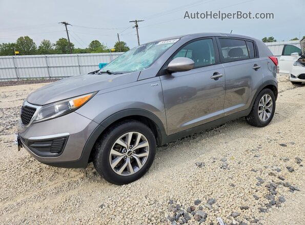 KNDPBCAC3G7879191 2016 KIA SPORTAGE Серый Передняя левая четверть