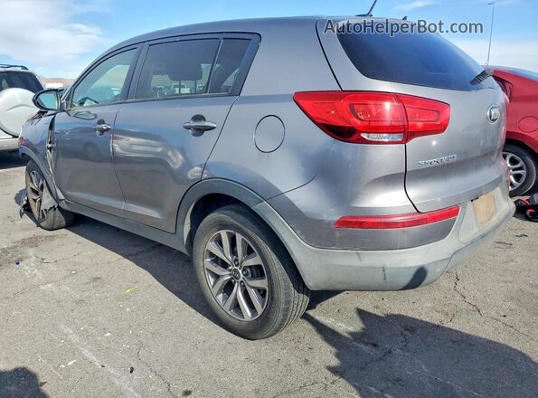KNDPBCAC4G7866126 2016 KIA SPORTAGE Серый Задняя левая четверть