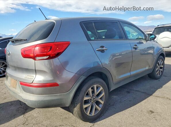KNDPBCAC4G7866126 2016 KIA SPORTAGE Серый Задняя правая четверть