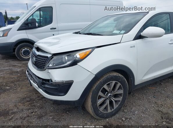 KNDPBCAC5G7811426 2016 KIA SPORTAGE Белый Вид спереди