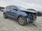 2016 Kia Sportage Lx Blue vin: KNDPBCAC8G7879333