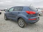 2016 Kia Sportage Lx Blue vin: KNDPBCAC8G7879333
