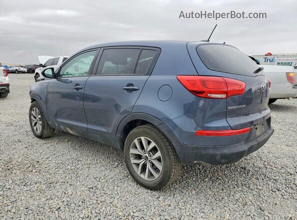 KNDPBCAC8G7879333 2016 KIA SPORTAGE Blue Trasero izquierdo