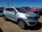 2016 Kia Sportage Lx Silver vin: KNDPBCAC9G7803927