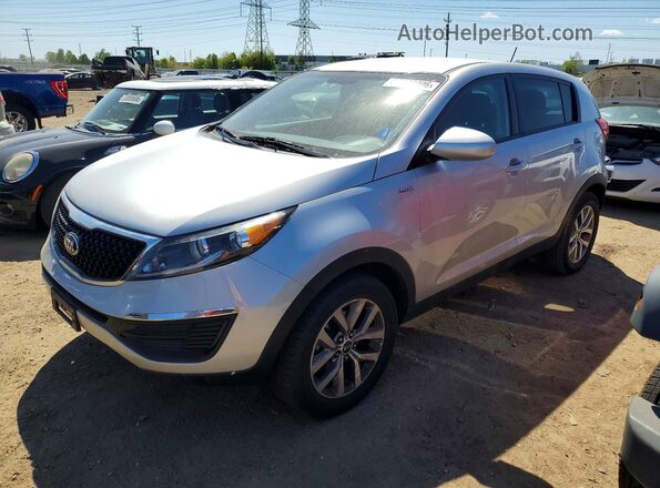 KNDPBCAC9G7803927 2016 KIA SPORTAGE Silver Przód lewy