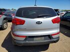 2016 Kia Sportage Lx Silver vin: KNDPBCAC9G7803927