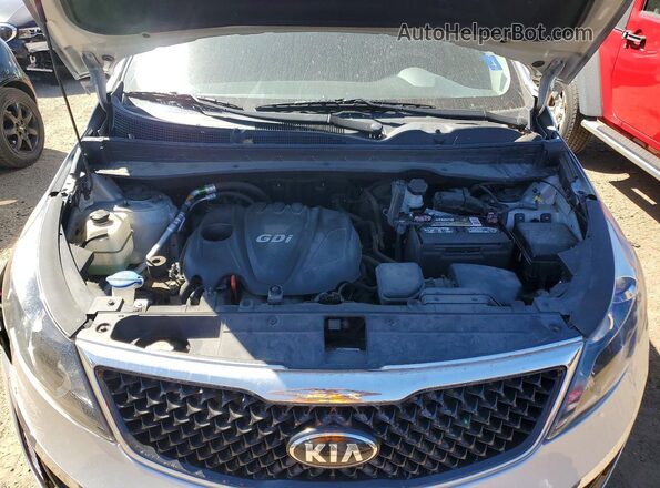 KNDPBCAC9G7803927 2016 KIA SPORTAGE Silver Widok wnętrza z tyłu
