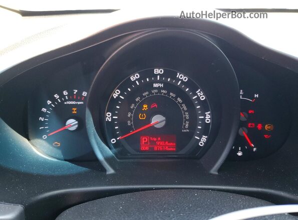 KNDPBCAC9G7803927 2016 KIA SPORTAGE Silver Widok zestawu wskaźników