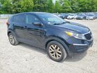 2016 Kia Sportage Lx Black vin: KNDPBCACXG7864798