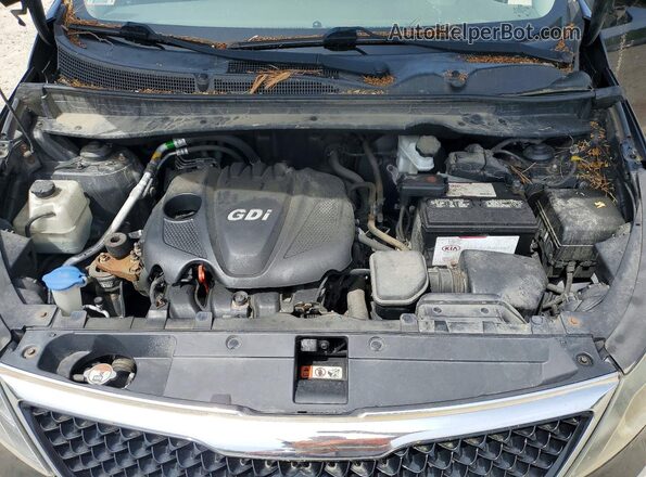 KNDPBCACXG7864798 2016 KIA SPORTAGE Black Շարժիչի բաժամունքի տեսք