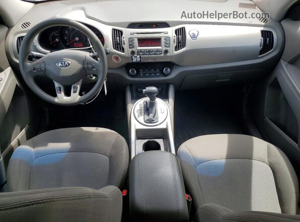 KNDPBCACXG7864798 2016 KIA SPORTAGE Black Առջևի վահանակի տեսք
