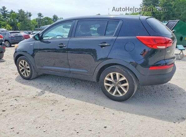 KNDPBCACXG7864798 2016 KIA SPORTAGE Black Հետևի ձախ