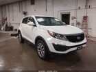 2016 Kia Sportage Lx White vin: KNDPBCACXG7878037