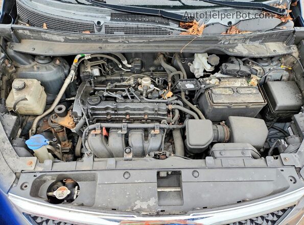 KNDPCCAC6G7803591 2016 KIA SPORTAGE Blue Вид підкапотного простору