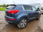 2016 Kia Sportage Ex Blue vin: KNDPCCAC6G7803591
