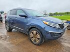 2016 Kia Sportage Ex Blue vin: KNDPCCAC6G7803591