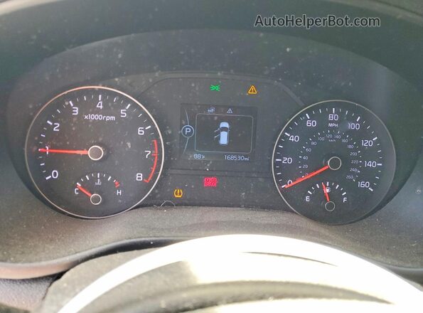KNDPM3AC0H7083011 2017 KIA SPORTAGE Белый Вид щитка приборов