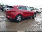 2019 Kia Sportage Lx Red vin: KNDPM3AC0K7493380