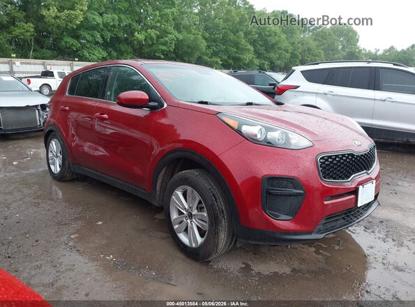KNDPM3AC0K7493380 2019 KIA SPORTAGE Red Przód prawy
