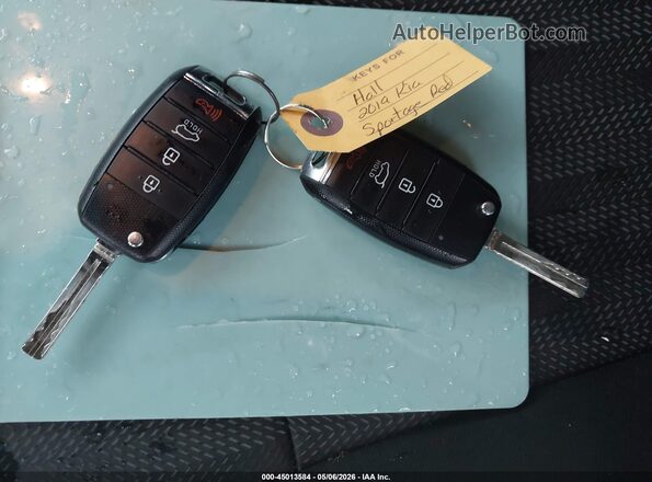 KNDPM3AC0K7493380 2019 KIA SPORTAGE Red Widok deski rozdzielczej