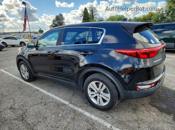KNDPM3AC0K7526426 2019 KIA SPORTAGE Черный Задняя левая четверть