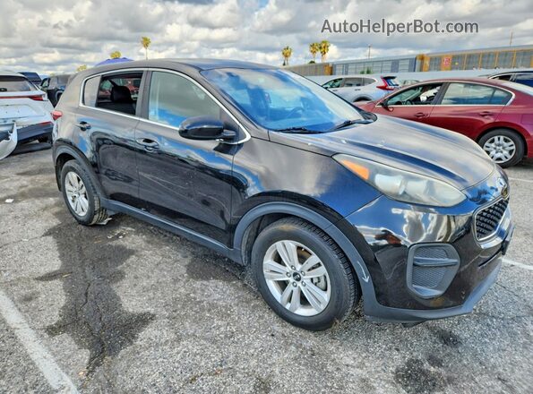 KNDPM3AC0K7526426 2019 KIA SPORTAGE Черный Передняя правая четверть